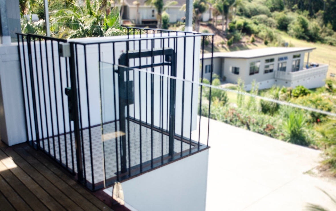 Top View of residential Platform Lift